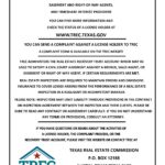 Texas Consumer Protection Notice